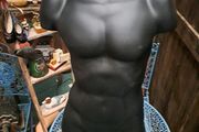 Male Hanging Hollow Back Hip Long Torso Mannequin