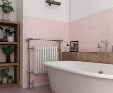 Pink Spanish wall tiles