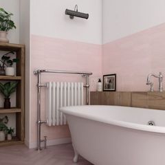 Pink Spanish wall tiles