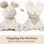 Brand New GUND Flora Bunny Interactive Plush with Moving Ears, Play & Sing Features 12 Inch Version Image 7