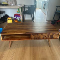 Indian Rosewood Coffee Table