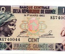 Guinea 100 Francs 1998