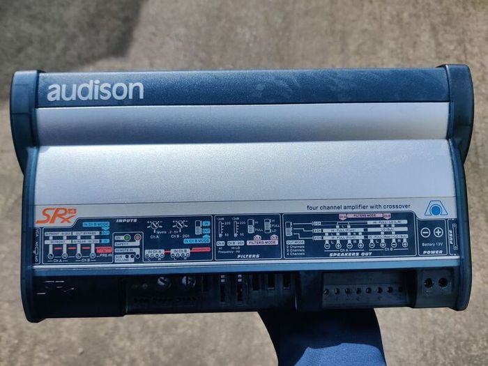 Rare Audison SRx 4 - 4 Channel Car Audio Amplifier  Rare Audison SRx 4 - 4 Channel Car Audio Amplifier