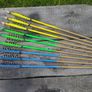 Archery Bow, recurve horsebow (20-30-40 LBS) + 3 carbon arrows Image 8