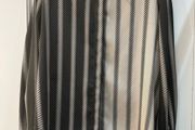 Mango black &amp; gold blouse. Size S