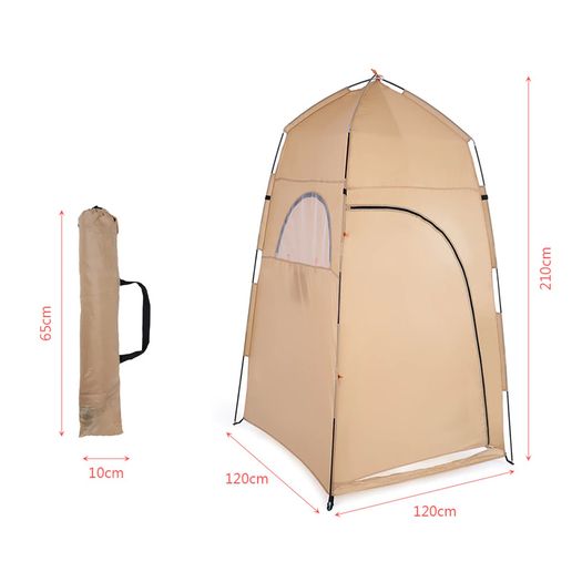 Portable Outdoor Shower Bath Changing Fitting Room Tent Shelter Camping Beach Privacy Toilet