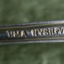 Antique Tea Strainer, Silver plated Spoon Image 6