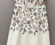 Hand-embellished  Autograph Design Midi Dress
