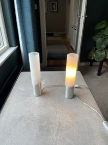 2 x Pablo Elise 12" Table/Bedside Lamps (Designer)