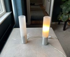 2 x Pablo Elise 12" Table/Bedside Lamps (Designer)
