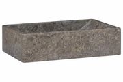Sink 45x30x12 cm Marble High Gloss Grey