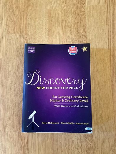 Discovery poetry book leaving cert