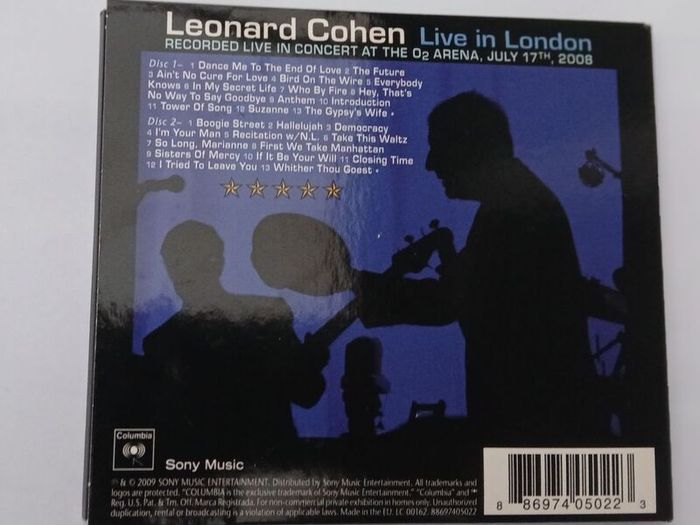 CD Leonard Cohen
