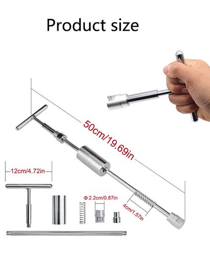 BRAND NEW 50cm Car Dent Repair Puller Metal Plastic Gasket Sheet Universal Hail Pit Sagging Repair Kit Car Repair Tools