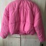 H&M pink puffer coat Image 3