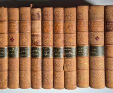 1854. The Poetical Works of Lord Byron. Ten volumes.