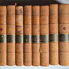 1854. The Poetical Works of Lord Byron. Ten volumes.
