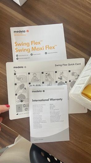 Medela Swing Flex Electric Breast Pump - Excellent Condition - Boxed