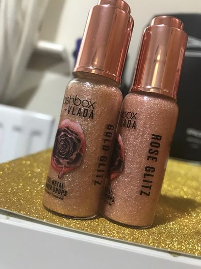 smashbox Petal Metal Shimmer Drops + VLADA