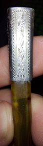 Vintage silver cigarette holder