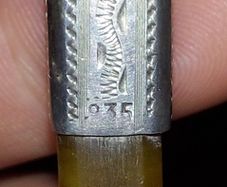Vintage silver cigarette holder