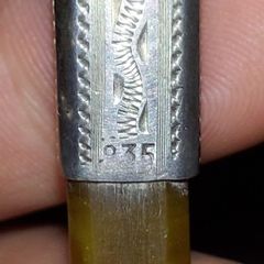 Vintage silver cigarette holder