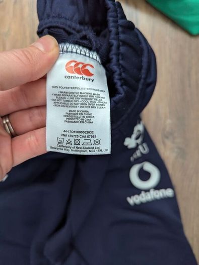 Canterbury IRFU Ireland Rugby Tracksuit Set Age 6 Years