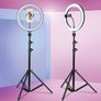 Brand New HQ-HD Ring Light With Long Tripod Stand & Phone Holder for YouTube Video, Desktop Camera Led Ring Light for Streaming, Makeup, Selfie Photography, Tik Tok., Makeup. Image 3