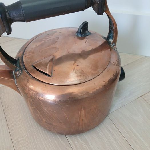 Vintage copper kettle
