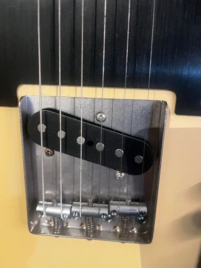 Fender Squier 40th Anniversary Telecaster, Vintage Edition in the Satin Vintage Blonde finish