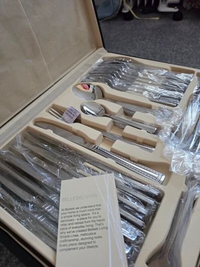belleek living 72 pce cutlery set