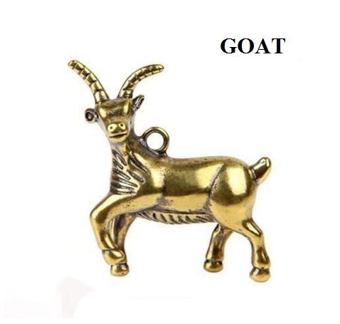 Metal Goat Figure