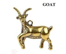 Metal Goat Figure