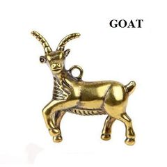 Metal Goat Figure