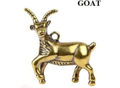 Metal Goat Figure