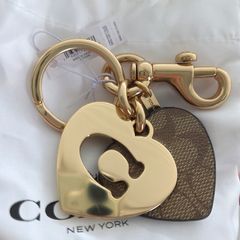 Coach bag/ key charm