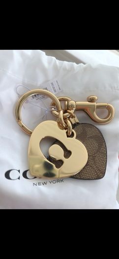 Coach bag/ key charm