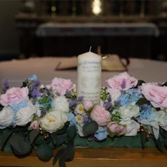 Artificial wedding bouquets