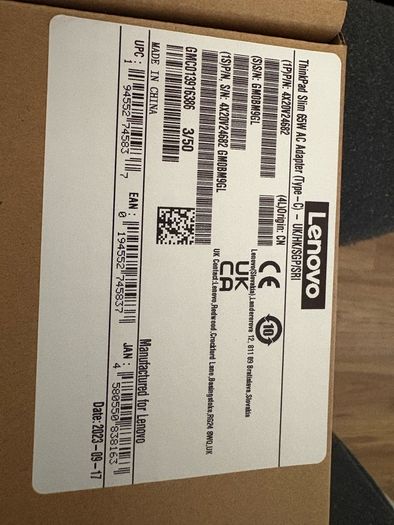 Brand new Lenovo power supply.