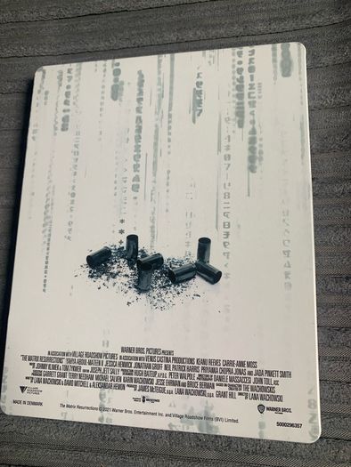 The Matrix Resurrections 4k UHD Steelbook