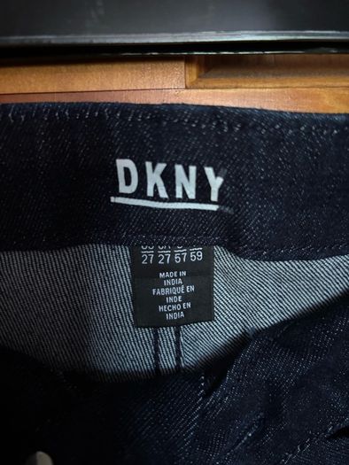 Dkny Jeans Women W27/L30 High Raise dark blue