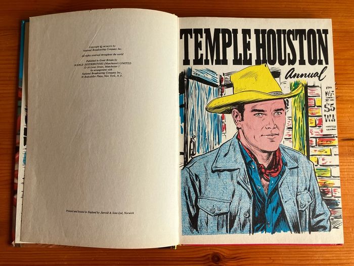 Western annual:'Temple Houston' 1965