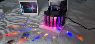 QTX Derby9 DJ Light Effect x2