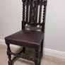 Early 20th century barley twist chairs Image 10