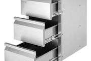 201 Stainless Steel Triple Access Drawer Outdoor Kitchen BBQ Island 48.3 cm x 66 cm