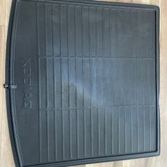 Skoda Kodiaq from 2016 to 2024 Double-Sided Genuine Boot Mat Boot Liner 565.061.163.A