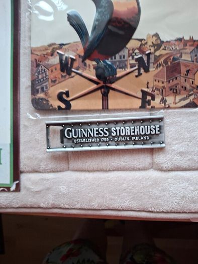 Guinness  Strong Heavy Metal Notice Board or Sign ,  Guinness  Metal Toucan  Sign , Guinness Metal Bottle Opener