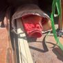 Boat with sails and trailer to pull it Image 8