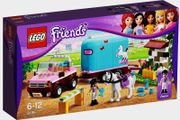 Lego Friends Emma's Horse Trailer (3186) and Little Foal (41089)
