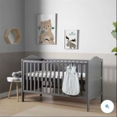 Nested Sorrento Wooden Cot Bed